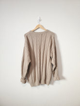Load image into Gallery viewer, Vintage Textured Cotton Sweater (L)

