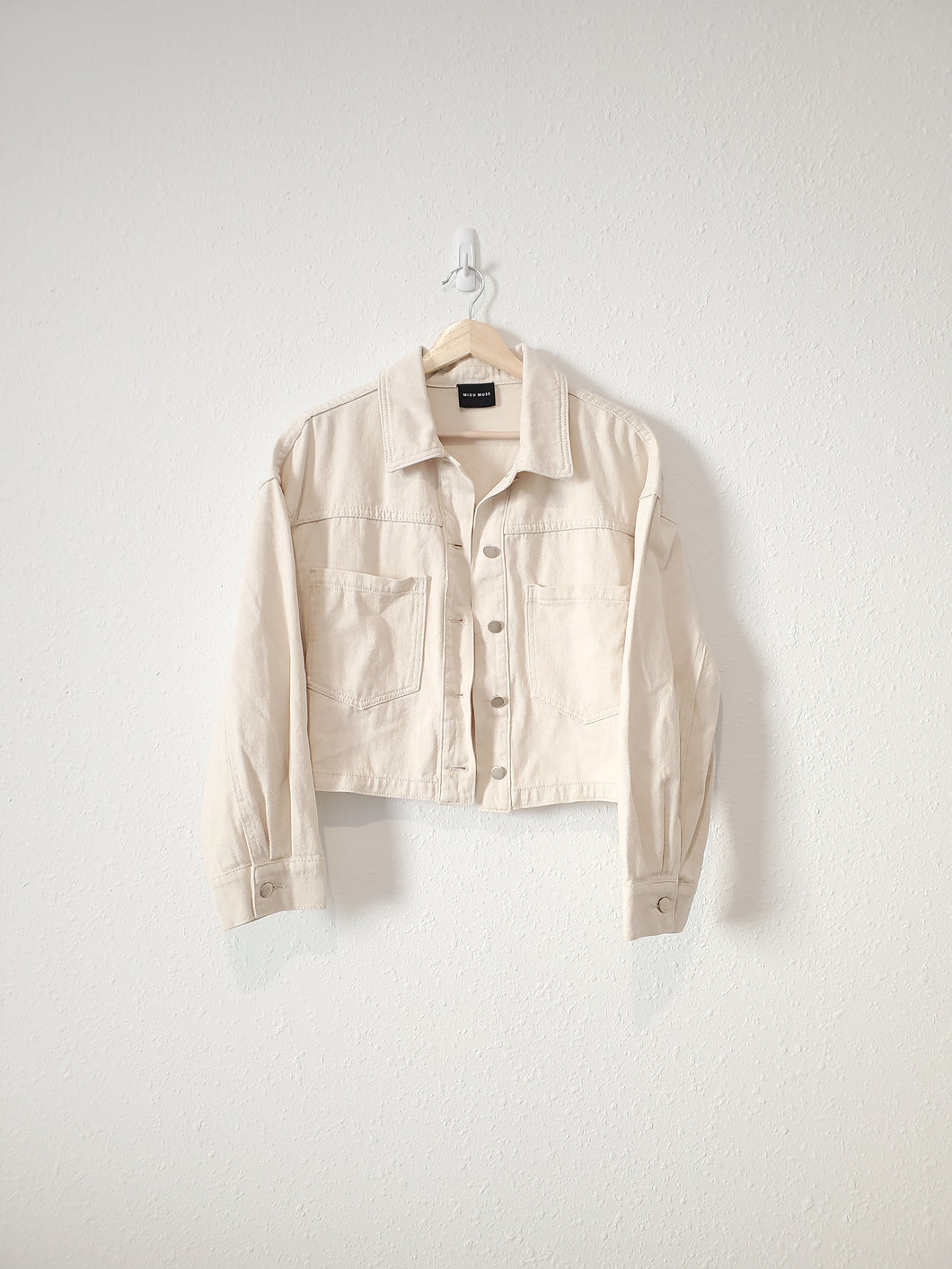 Neutral Cropped Jacket (S)