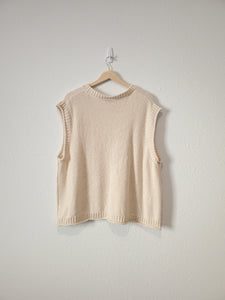 Textured Knit Sweater Top (3X)