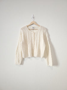 Vintage Textured Sweater (S)
