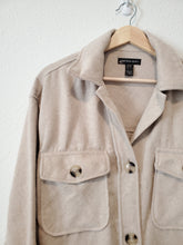 Load image into Gallery viewer, Oversized Button Up Shacket (S)

