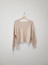 Load image into Gallery viewer, Chunky Cropped Sweater (S)
