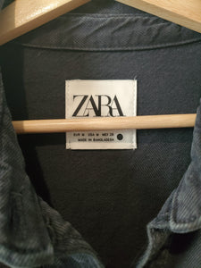 Zara Black Oversized Shacket (M)