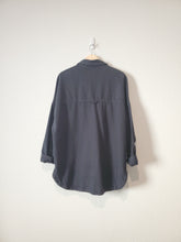 Load image into Gallery viewer, Zara Black Oversized Shacket (M)
