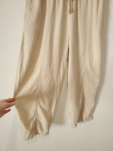 Zara Relaxed Linen Pants (S)