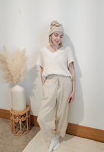 Load image into Gallery viewer, Zara Relaxed Linen Pants (S)
