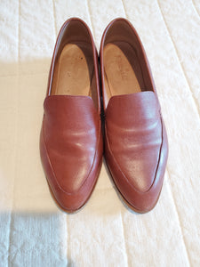 Madewell Brown Leather Loafers (10)