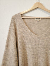 Load image into Gallery viewer, Oversized Cozy Waffle Sweater (M)
