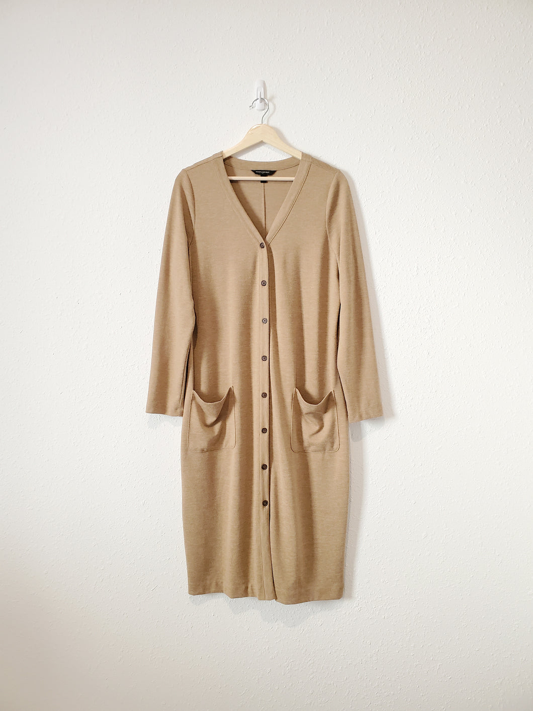 Button Up Duster Cardigan (L)