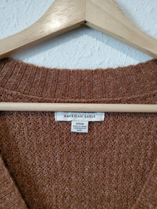 AE Chestnut Slouchy Sweater (S)