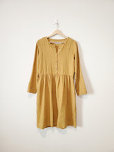 Load image into Gallery viewer, 100% Linen Mustard Dress (S)
