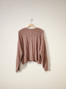 Cozy Cable Knit Sweater (S-XL)