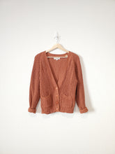 Load image into Gallery viewer, Vintage Rust Chunky Cardigan (M)
