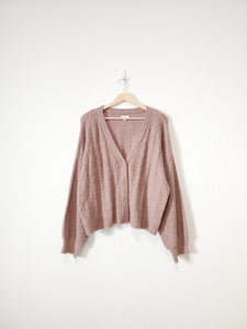 Cozy Cable Knit Sweater (S-XL)