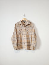 Load image into Gallery viewer, Plaid Button Up Shacket (M)
