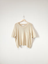 Load image into Gallery viewer, Oversized Knit Sweater Tee (L)
