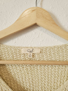 Open Knit Relaxed Sweater (1X)