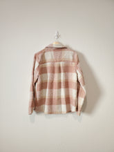 Load image into Gallery viewer, Plaid Button Up Shacket (M)
