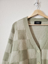 Load image into Gallery viewer, Green Checkered Cardigan (S)

