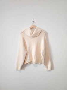 Anthropologie Chunky Cowl Sweater (XS)