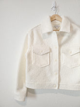 Load image into Gallery viewer, Ivory Sherpa Shacket (XS)
