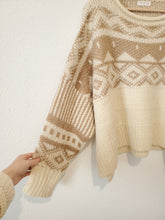 Load image into Gallery viewer, Oversized Fairisle Sweater (M)
