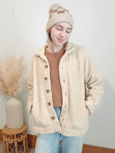 Load image into Gallery viewer, Sherpa Button Up Shacket (XLP)
