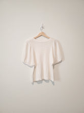 Load image into Gallery viewer, Free People Lace Up Waffle Top (M)
