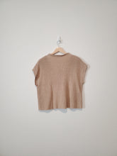 Load image into Gallery viewer, Tan Ribbed Sweater Top (S)
