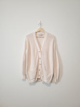 Load image into Gallery viewer, Loft Cotton Ribbed Cardigan (M)

