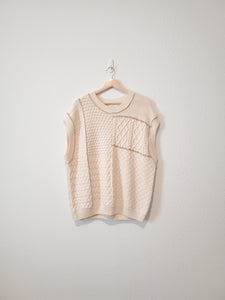 Chunky Sweater Vest (L)