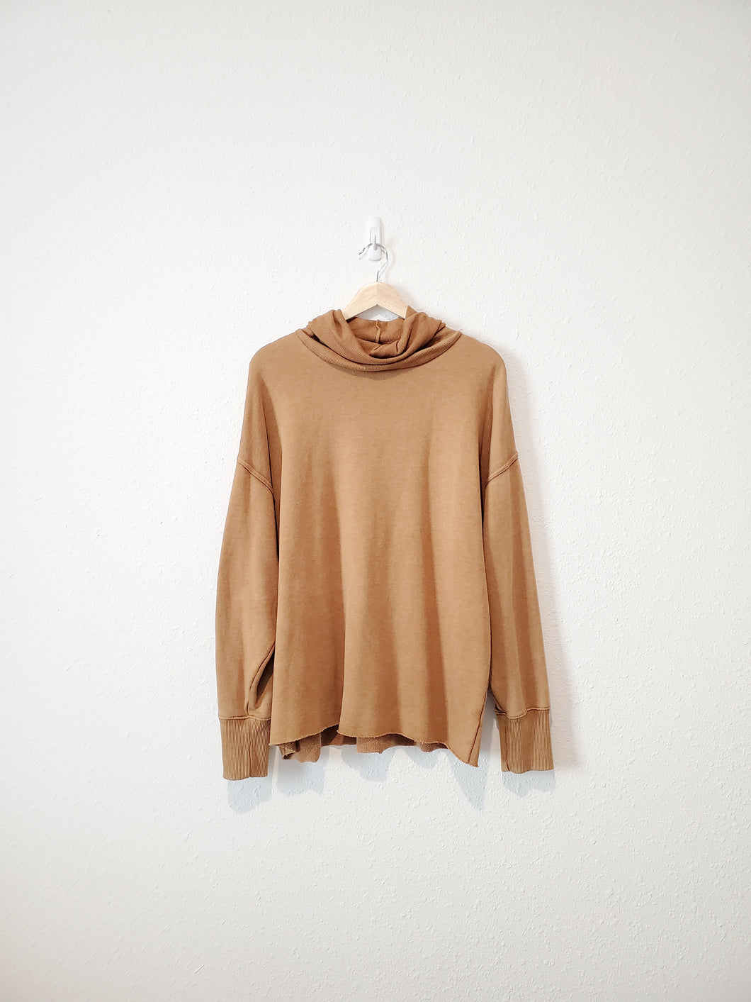 Aerie Brown Cowl Sweatshirt (M)