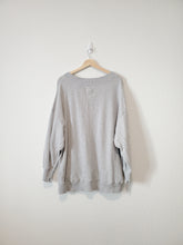 Load image into Gallery viewer, Aerie Gray V Neck Sweatshirt (L)
