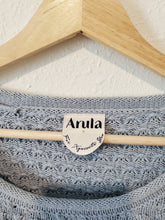 Load image into Gallery viewer, Arula Dusty Blue Sweater (XL)
