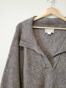 Chunky Collared Sweater (L)