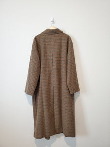 Asos Long Checkered Coat (10)
