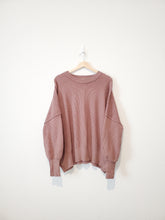 Load image into Gallery viewer, Oversized Ribbed Sweater (XL)
