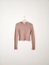 Load image into Gallery viewer, A&amp;F Mocha Sweater Top (XS)

