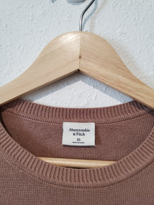 A&F Mocha Sweater Top (XS)