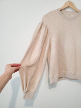 Load image into Gallery viewer, Ulla Johnson Puff Sleeve Sweatshirt (S)

