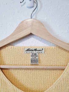 Vintage Eddie Bauer Sunshine Sweater (L)