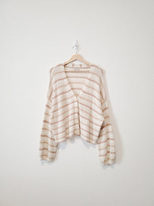 AE Cozy Striped Sweater (L)