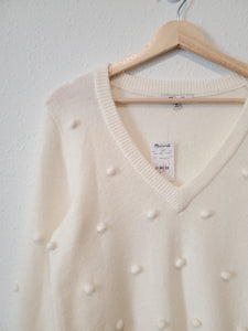 NEW Madewell Pom Sweater (XS)