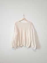 Load image into Gallery viewer, Boutique Embroidered Sweater (L)
