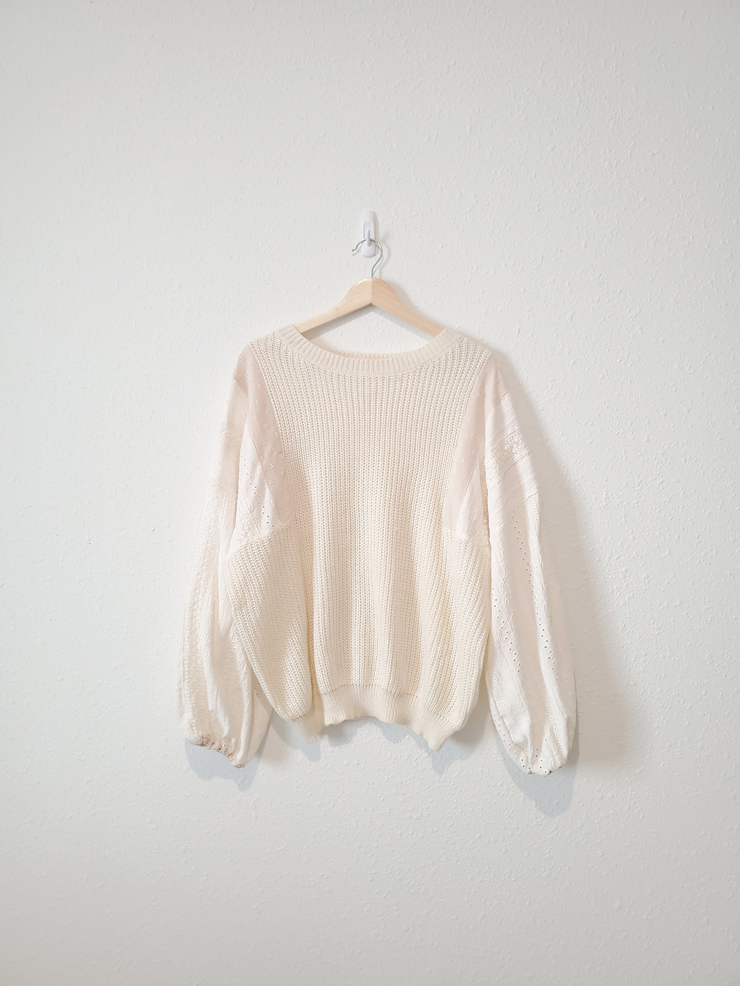Boutique Embroidered Sweater (L)