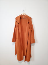 Load image into Gallery viewer, Orange Knit Duster Cardigan (S)
