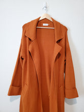 Load image into Gallery viewer, Orange Knit Duster Cardigan (S)
