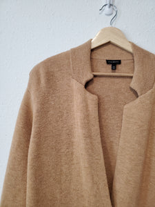 Camel Knit Sweater Blazer (XS)