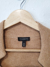 Load image into Gallery viewer, Camel Knit Sweater Blazer (XS)
