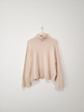 Load image into Gallery viewer, J.Crew Sand Turtleneck Sweater (M)
